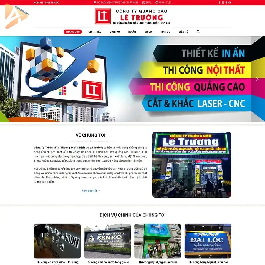 Theme WordPress làm biển quảng cáo 25 Theme WordPress làm biển quảng cáo