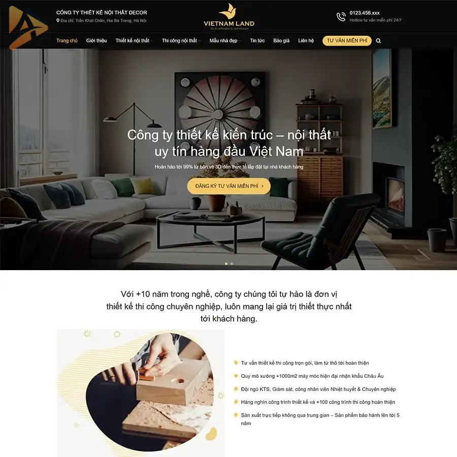 Theme WordPress nội thất 40