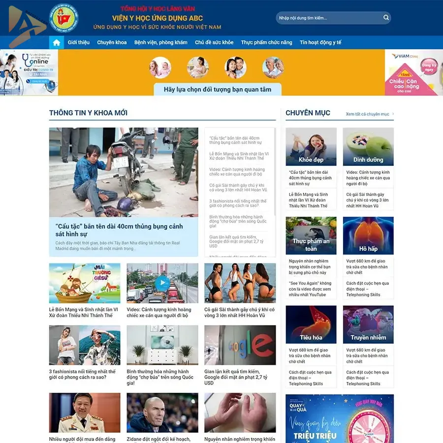 Theme WordPress tin tức 23