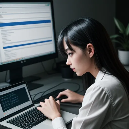 Chuyên viên SEO làm việc