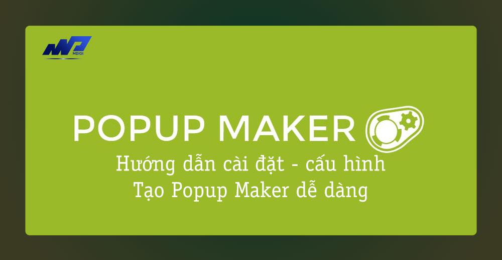 Cài đặt Plugin Popup WordPress