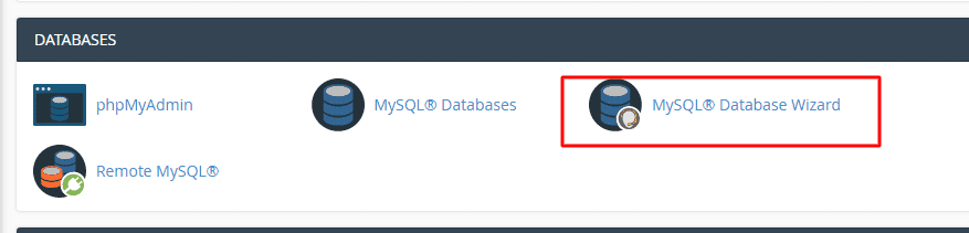 Tạo Database MySQL trong cPanel
