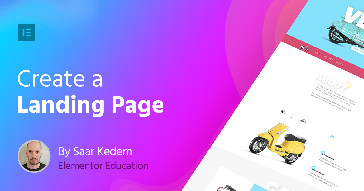 Elementor Landing Page
