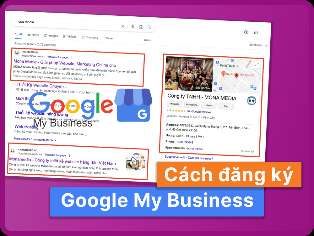 Đăng ký Google My Business