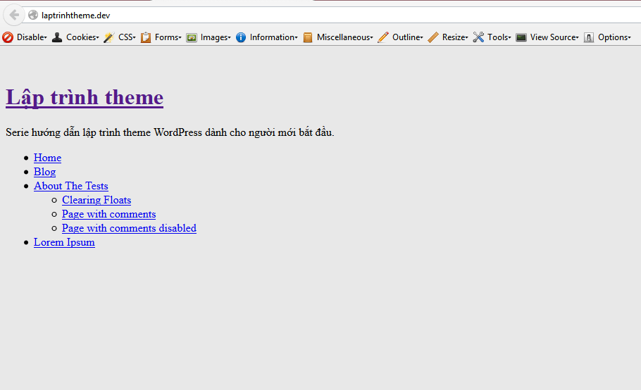 Mã trong file header.php