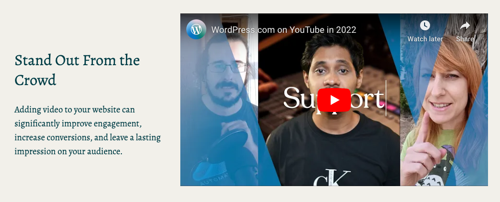 WordPress Landing Page